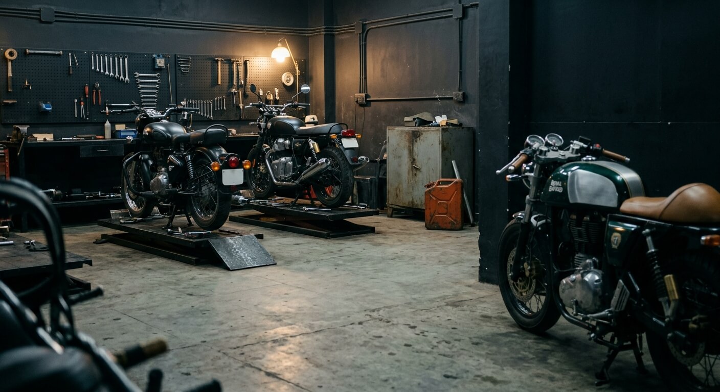 Inside the BLR Piston workshop in Gottigere, Bengaluru