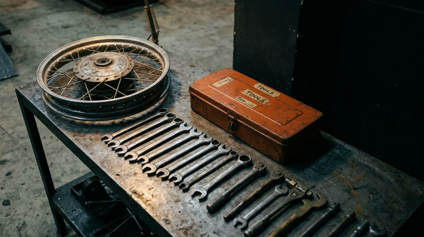 The BLR Piston workshop bench